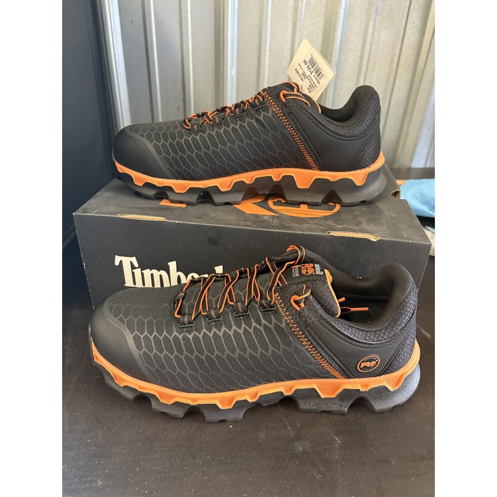 Timberland PRO Powertrain Sport Work Shoes Mens Size 11 Black TB1A1B6S001